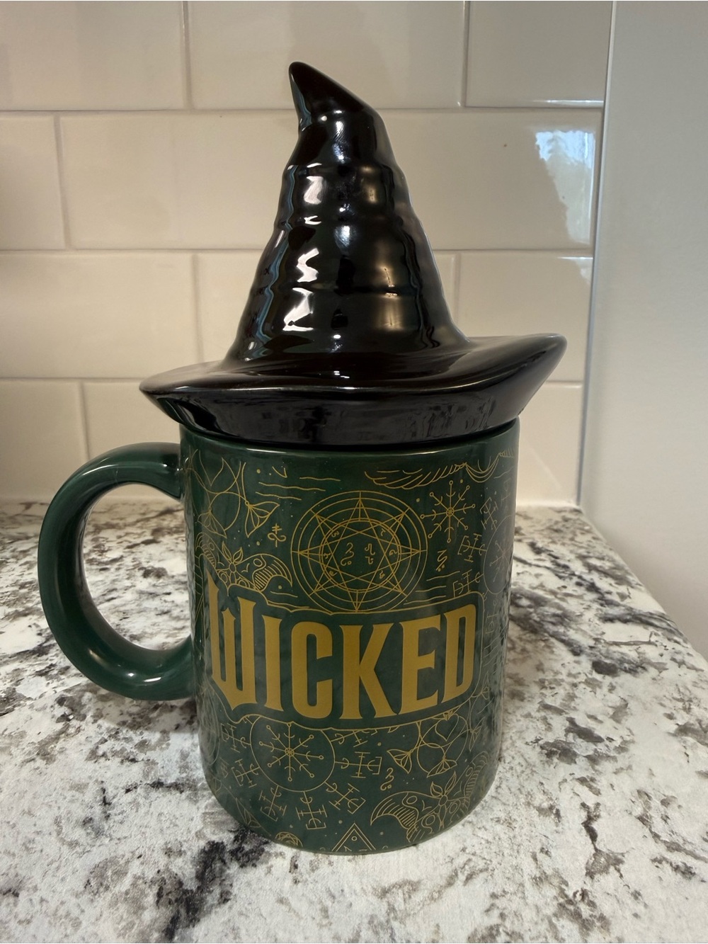 Wicked Mug with Witch Hat Lid